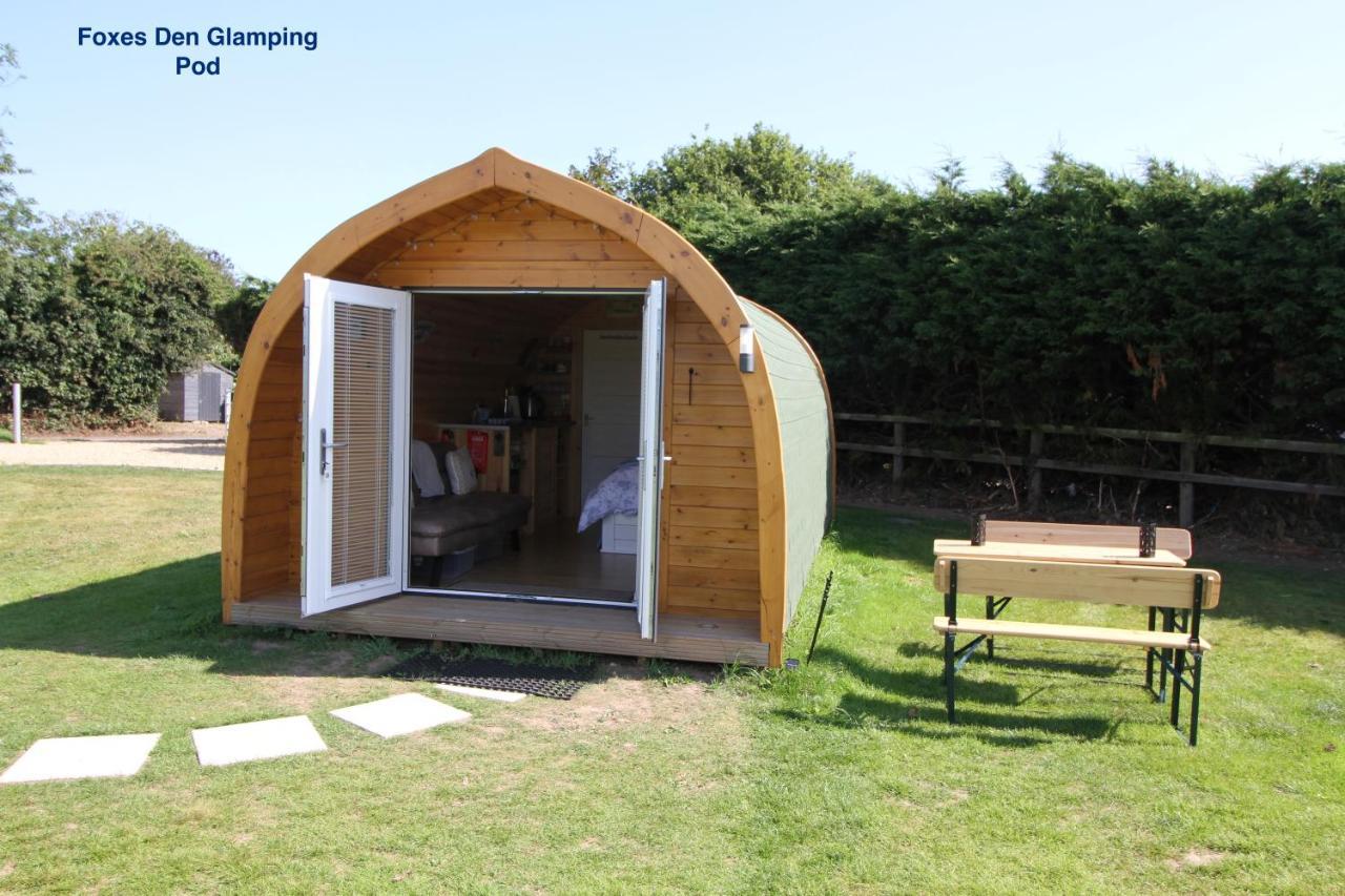 فندق Lanterns Shepherds Huts & Glamping Happisburgh المظهر الخارجي الصورة