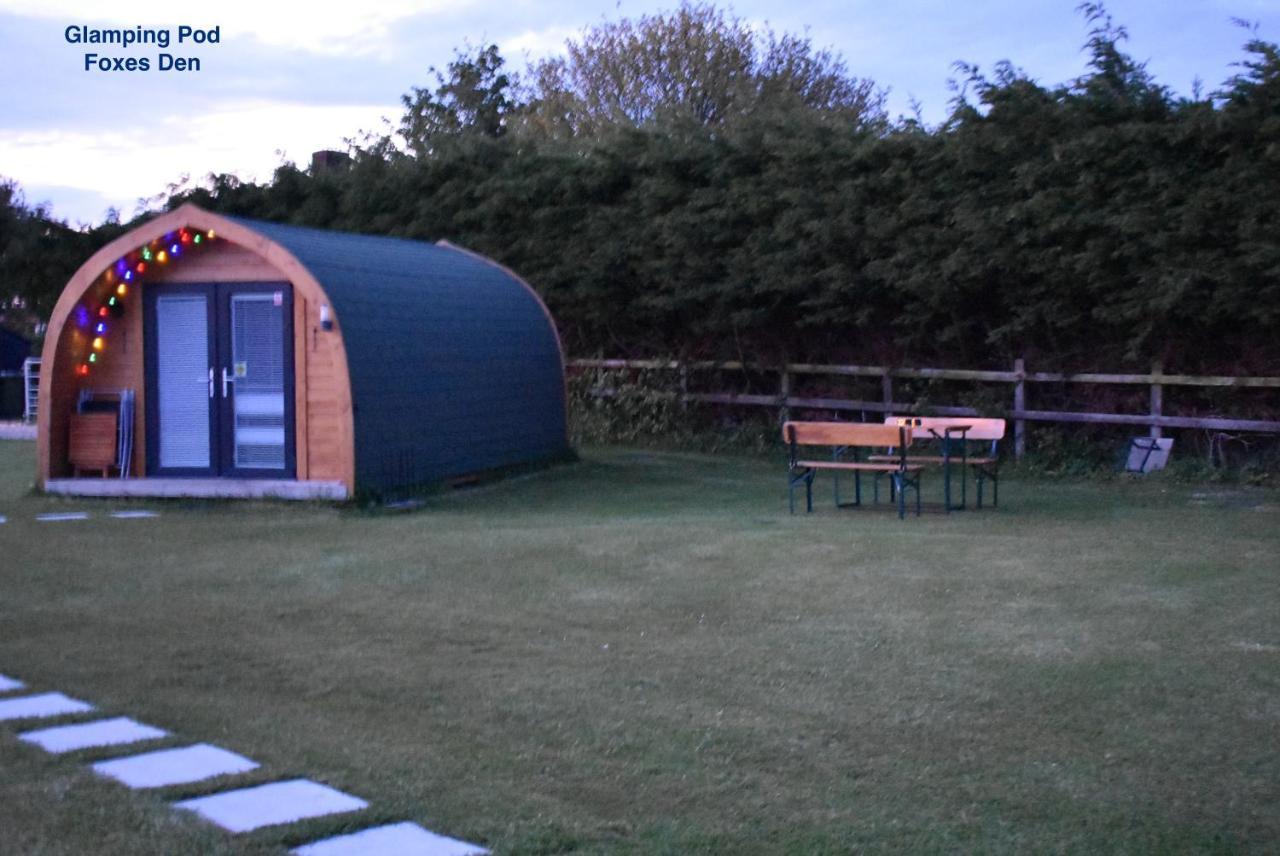 فندق Lanterns Shepherds Huts & Glamping Happisburgh المظهر الخارجي الصورة