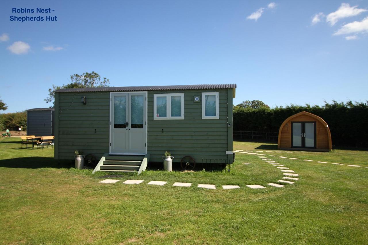 فندق Lanterns Shepherds Huts & Glamping Happisburgh المظهر الخارجي الصورة