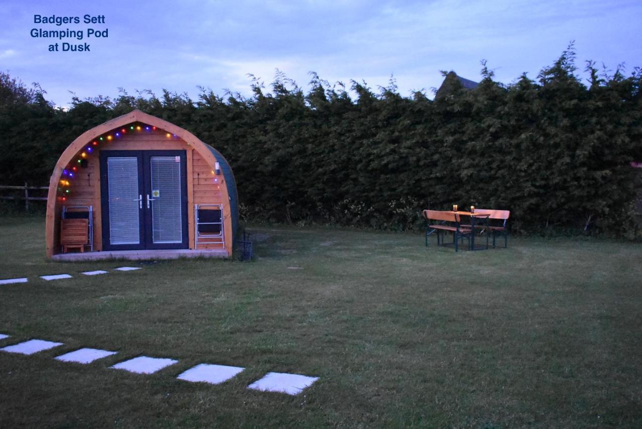 فندق Lanterns Shepherds Huts & Glamping Happisburgh المظهر الخارجي الصورة