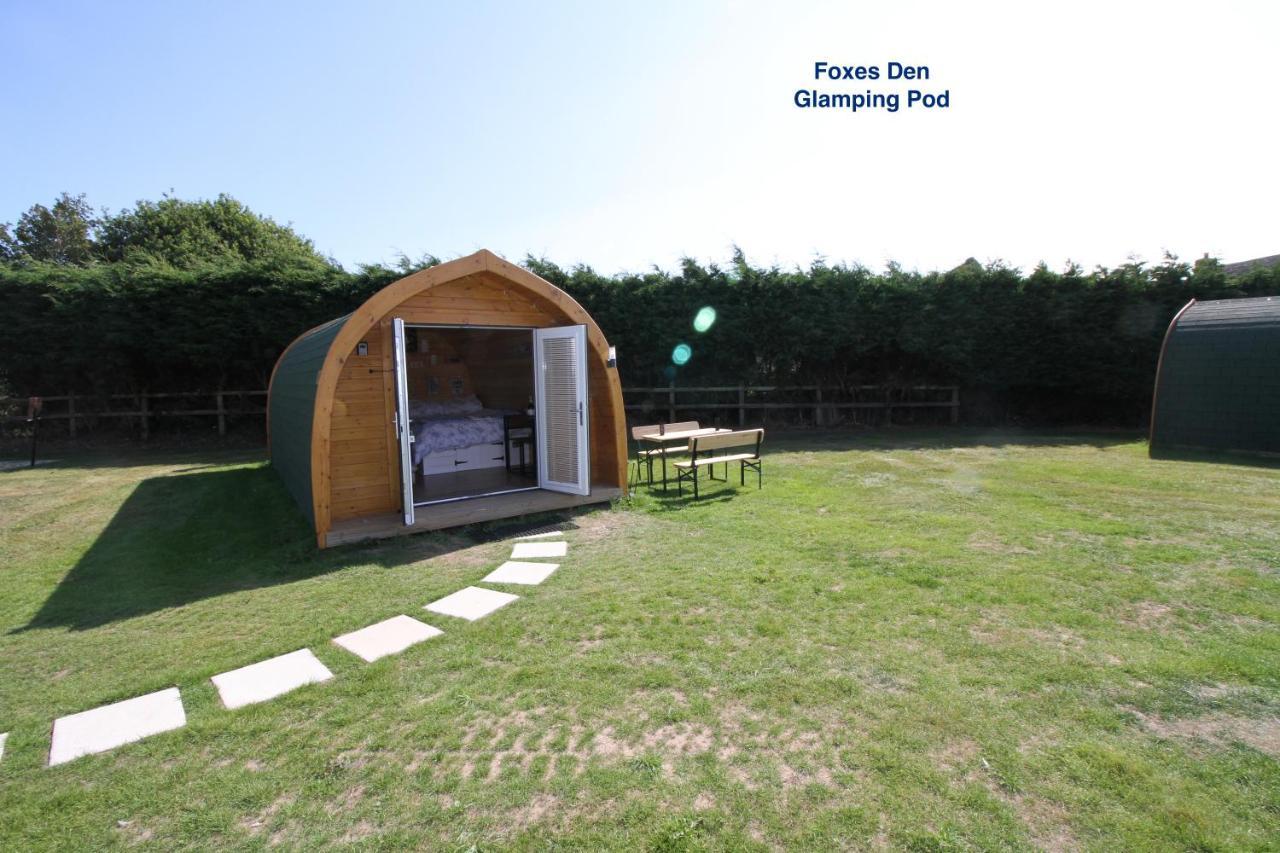 فندق Lanterns Shepherds Huts & Glamping Happisburgh المظهر الخارجي الصورة