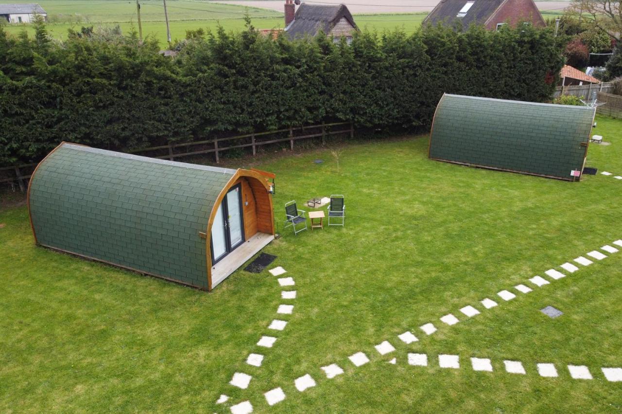 فندق Lanterns Shepherds Huts & Glamping Happisburgh المظهر الخارجي الصورة